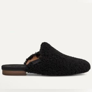 NEW Ugg Janaya Cozy Mule Slide Shoe Black Size 8